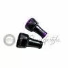 LIMITED Livre Custom Reel Knob - FF Black, Black/Purple (Fortissimo Single Knob)