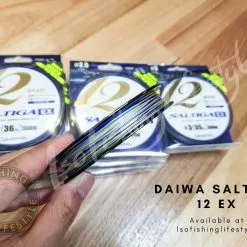 Daiwa New Saltiga 12 EX UVF Braid PE Line -Fishing Reels Shop 3 a232226e 4a75 4648 aee2 8881e3dd51bf