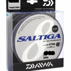 Daiwa Saltiga 8 UVF Hyper PE 8 Braid + Si