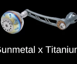 Livre Power Handle 70-75 (Shimano Compatible) 19 Livre Power Handle 70-75 (Shimano Compatible) -Fishing Reels Shop Gunmetal Titanium