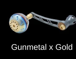 Livre Power Handle 70-75 (Shimano Compatible) 18 Livre Power Handle 70-75 (Shimano Compatible) -Fishing Reels Shop Gunmetal x Gold