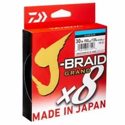 Daiwa J Grand X8 Braid Line PE 270m 300yd Island Blue