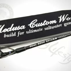 2021 MC Works Dual Edge 631LR/B White/Blue (Jigging Rod)