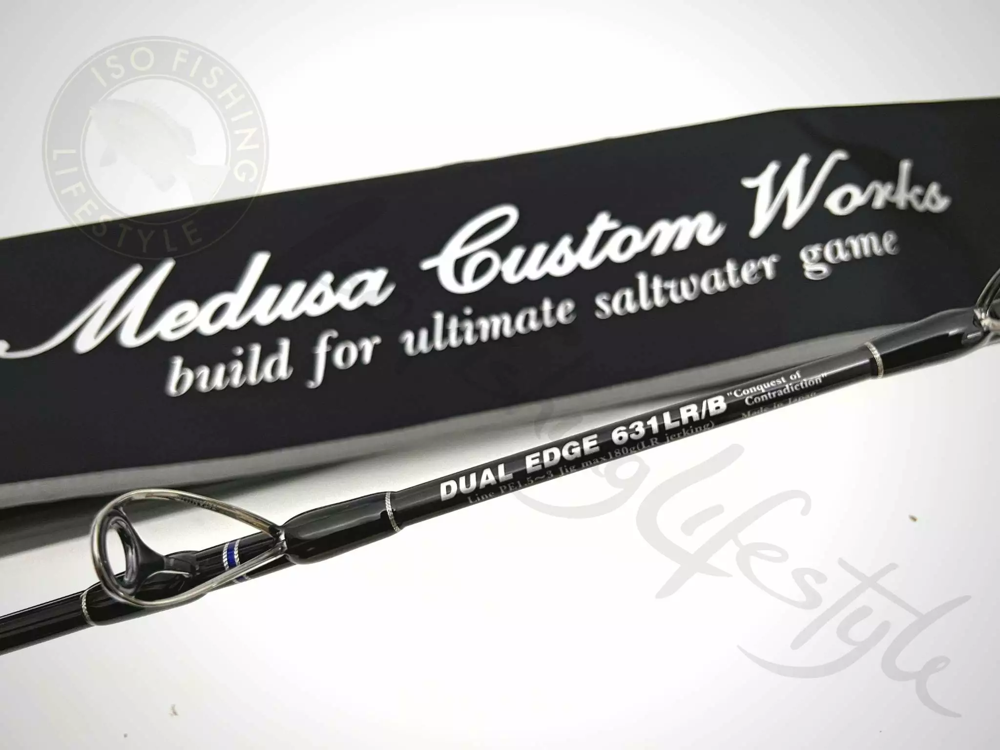 2021 MC Works Dual Edge 631LR/B White/Blue (Jigging Rod) 1 2021 MC Works Dual Edge 631LR/B White/Blue (Jigging Rod)