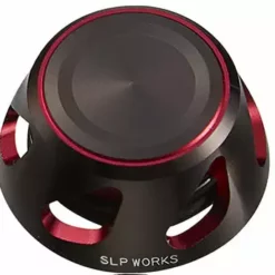 SLP Works 22 SLPW Spinning Handle Cap S -Fishing Reels Shop SLPWorks22SLPWspinninghandlecapS1Black Red