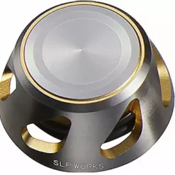 SLP Works 22 SLPW Spinning Handle Cap S -Fishing Reels Shop SLPWorks22SLPWspinninghandlecapS1Silver Gold