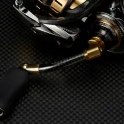 SLP Works SLPW 40mm Carbon Light Handle / Gold 5 SLP Works SLPW 40mm Carbon Light Handle / Gold -Fishing Reels Shop SLPWorks40mmCarbonLightHandleGold2