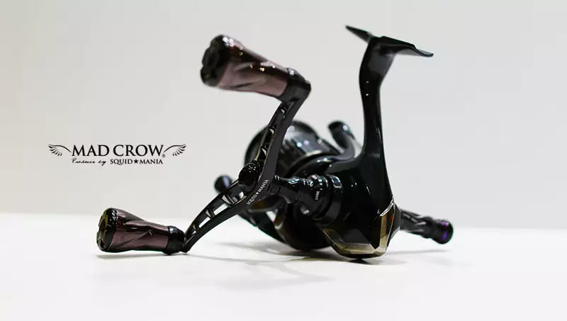 2021 Squid Mania MAD CROW 100 Limited Edition Double Handle All BLACK Forte (IP Brown) 2 2021 Squid Mania MAD CROW 100 Limited Edition Double Handle All BLACK Forte (IP Brown) - Image 2