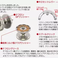 Studio Ocean Mark 2017 Blue Heaven L50Hi -Fishing Reels Shop bhl120hl img 03 22c7262f 8105 4837 aae4 edf80cb35f51