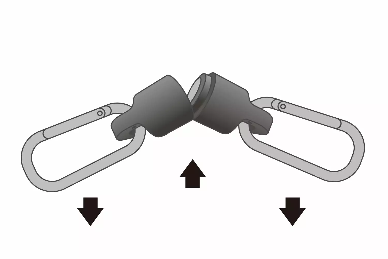 Daiichi Seiko Carabiner Holder MG 3 Daiichi Seiko Carabiner Holder MG - Image 3
