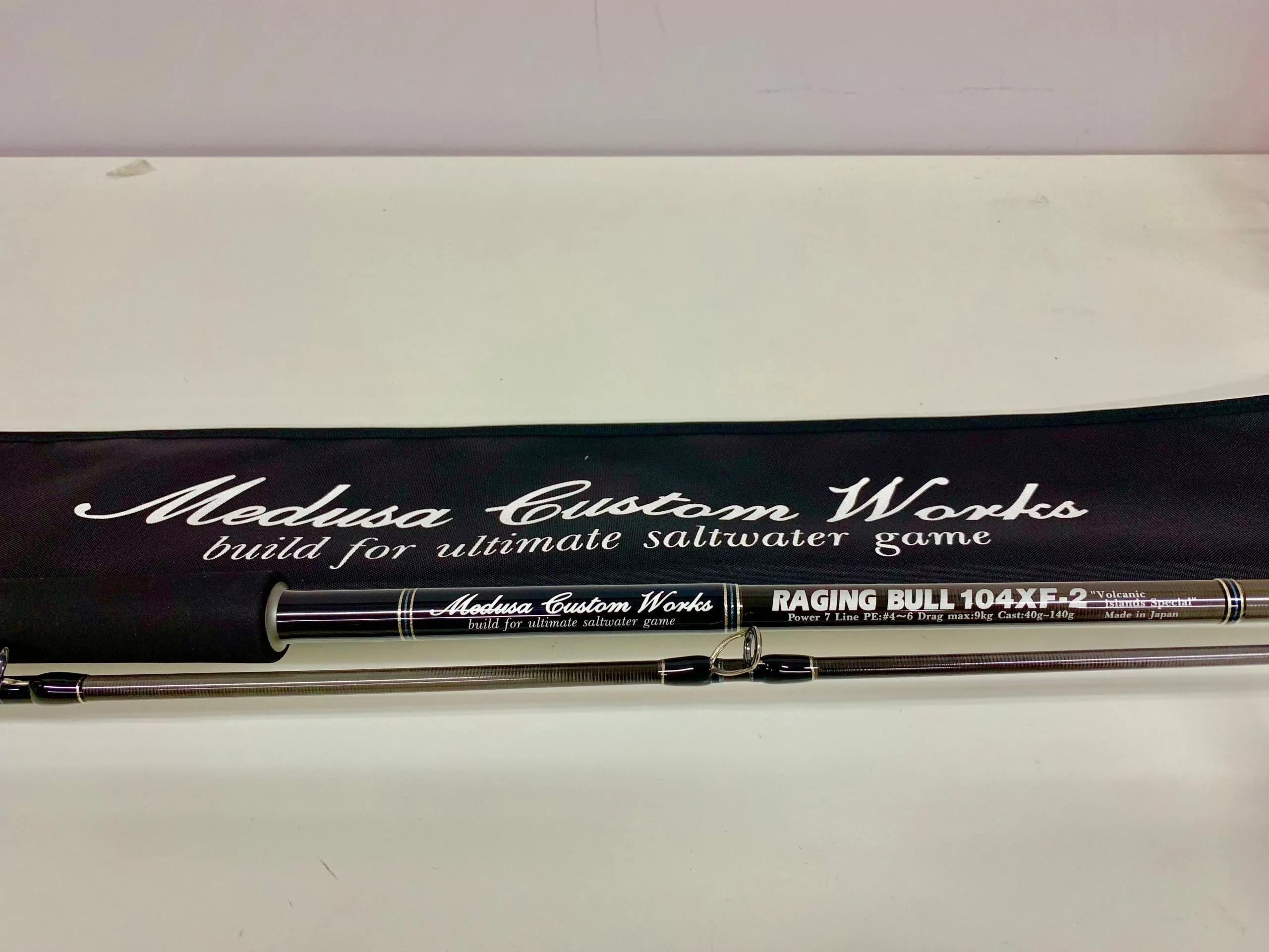 MC Works Raging Bull RB104XF-2 (Shore Casting Rod) 1 MC Works Raging Bull RB104XF-2 (Shore Casting Rod)