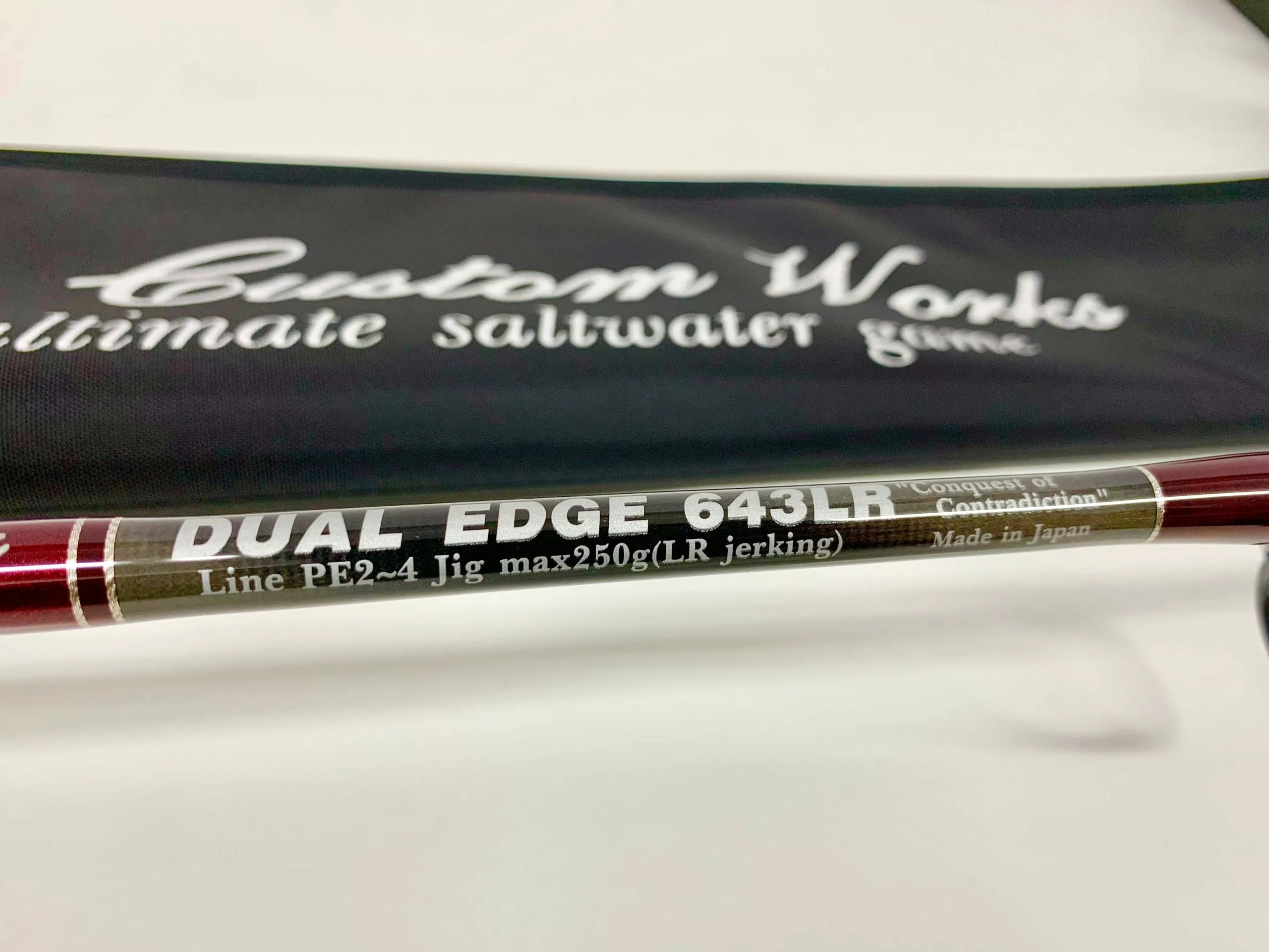 MC Works Dual Edge 643LR (Maroon) 2 MC Works Dual Edge 643LR (Maroon) - Image 2